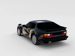 porsche 944 turbo rev 3D Model