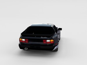 porsche 944 turbo rev Model 3D
