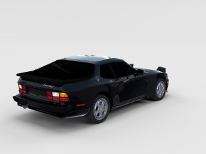 porsche 944 turbo rev Model 3D