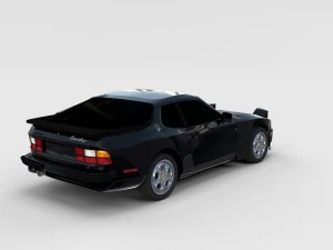 porsche 944 turbo rev 3D Model