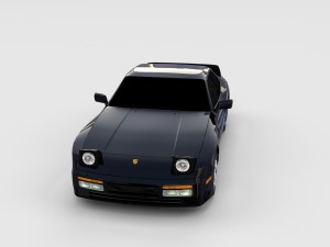 porsche 944 turbo rev Model 3D