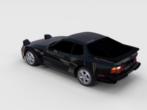porsche 944 turbo rev Model 3D
