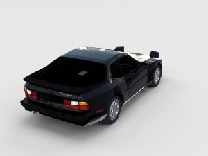 porsche 944 turbo rev Model 3D