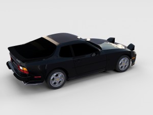 porsche 944 turbo rev Model 3D