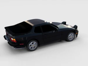 porsche 944 turbo rev 3D Model