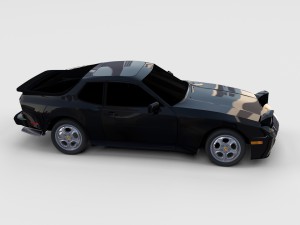 porsche 944 turbo rev Model 3D