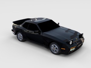 porsche 944 turbo rev Model 3D