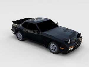 porsche 944 turbo rev 3D Model