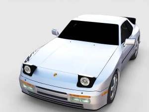 porsche 944 turbo s rev Modelo 3D
