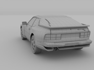 porsche 944 turbo s rev Modèle 3D