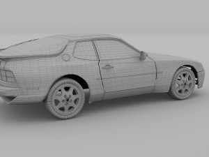 porsche 944 turbo s rev Modèle 3D