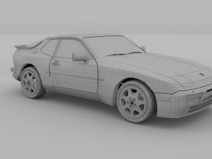 porsche 944 turbo s rev Modèle 3D
