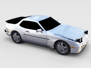 porsche 944 turbo s rev Modèle 3D