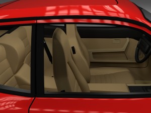 porsche 944 with interior rev Model 3D