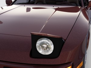 porsche 944s w interior rev 3D 모델