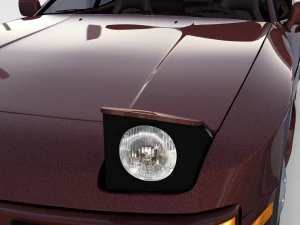porsche 944s w interior rev 3D Model