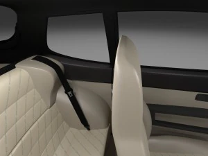 porsche 944 s2 with interior 3D Model