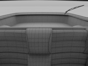 porsche 944 turbo s with interior rev Model 3D