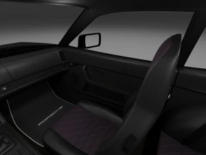 porsche 944 turbo with interior rev 3D Model