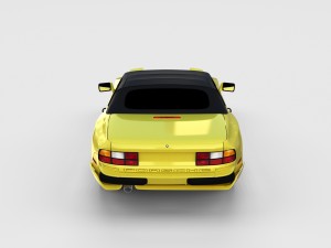 porsche 944 convertible rev 3D 모델