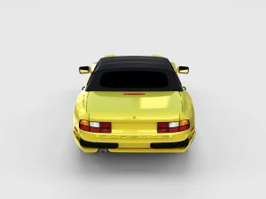 porsche 944 convertible rev 3D Model