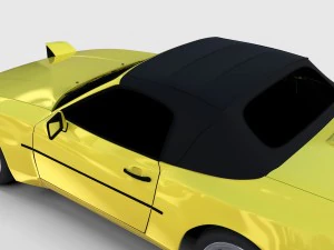 porsche 944 convertible rev 3D Model
