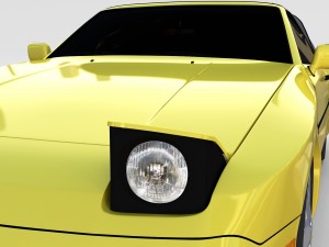 porsche 944 convertible rev 3D 모델