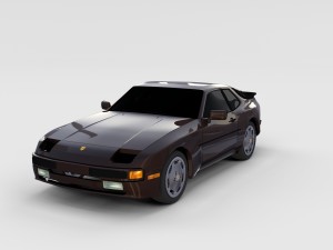 porsche 944 s rev Modèle 3D