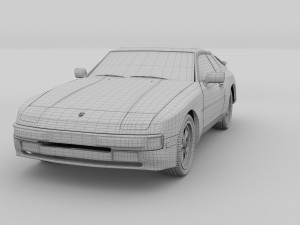 porsche 944 s rev Modèle 3D