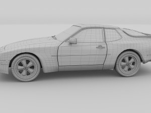 porsche 944 s rev Modèle 3D