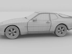 porsche 944 s rev 3D Model