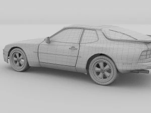 porsche 944 s rev 3D Model