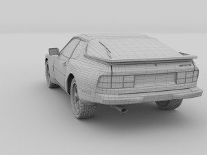 porsche 944 s rev Modèle 3D