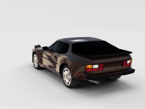 porsche 944 s rev Modèle 3D