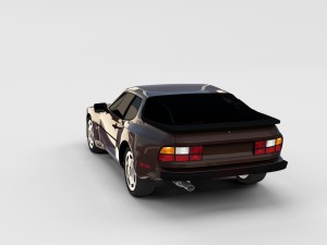 porsche 944 s rev Modèle 3D