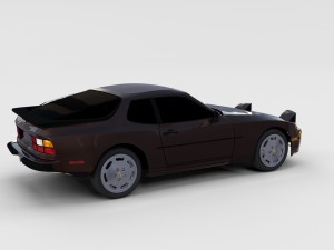 porsche 944 s rev Modèle 3D