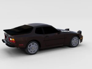porsche 944 s rev 3D Model