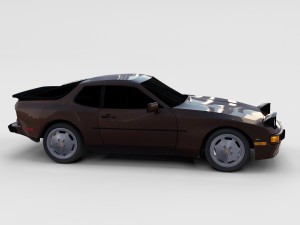 porsche 944 s rev Modèle 3D