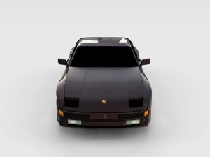 porsche 944 s rev 3D Model