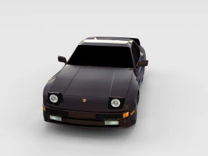 porsche 944 s rev 3D Model
