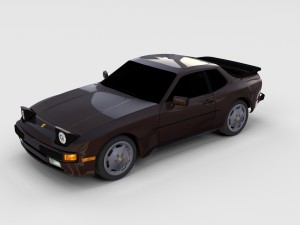 porsche 944 s rev Modèle 3D