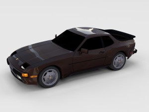 porsche 944 s rev Modèle 3D