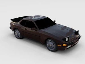 porsche 944 s rev 3D Model