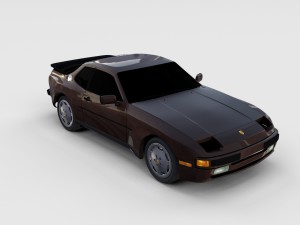 porsche 944 s rev Modèle 3D