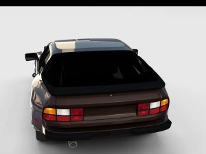 porsche 944 s rev 3D Model
