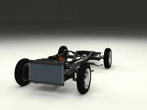 fully modeled w interior mercedes 190sl rev 3D Model