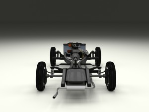 fully modeled w interior mercedes 190sl rev 3D Model