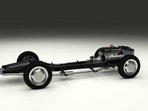 fully modeled w interior mercedes 190sl rev 3D Model