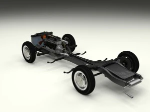 fully modeled w interior mercedes 190sl rev 3D Model
