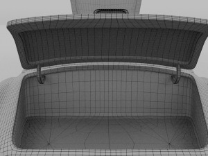 fully modeled w interior mercedes 190sl rev 3D Model